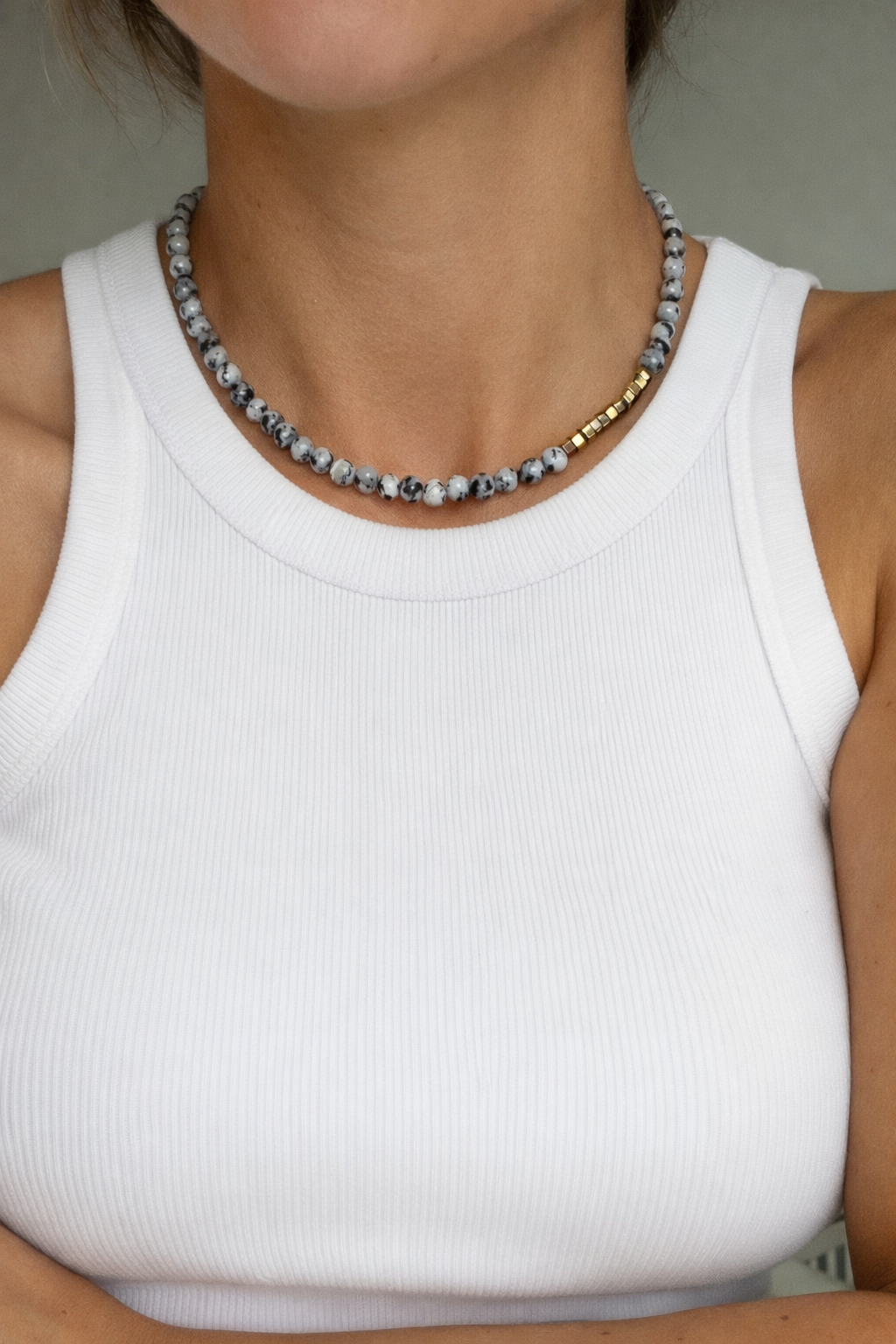 Vėrinys ‘Grey Jasper’