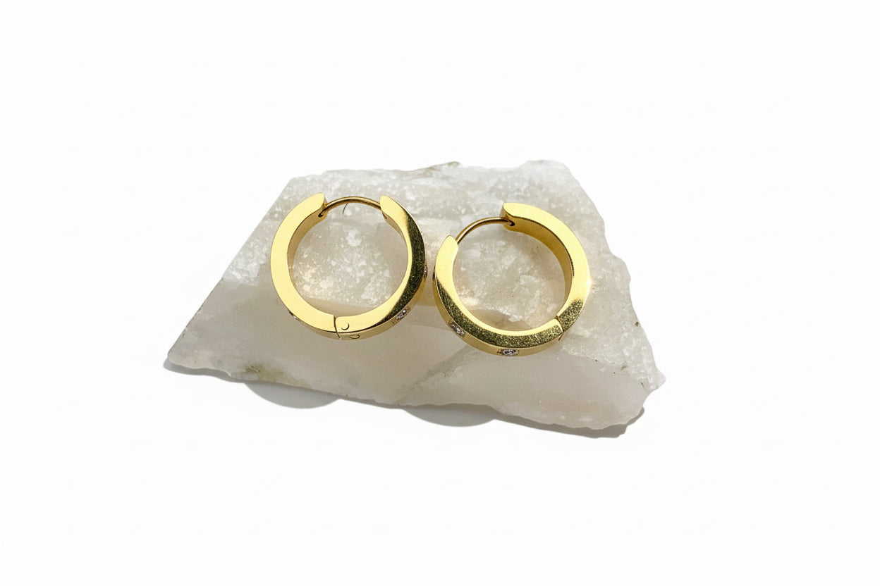 Auskarai ‘Klasika Gold’