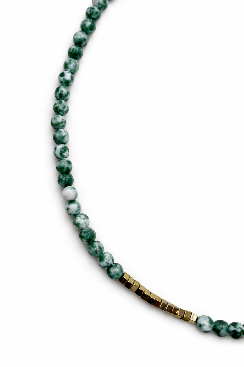 Vėrinys ‘Green Jasper’