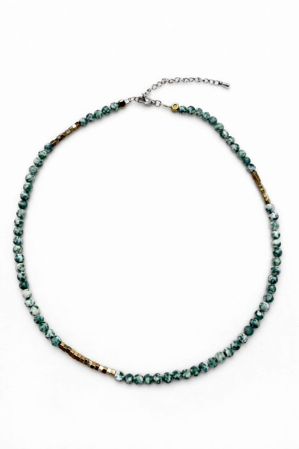 Vėrinys ‘Green Jasper’