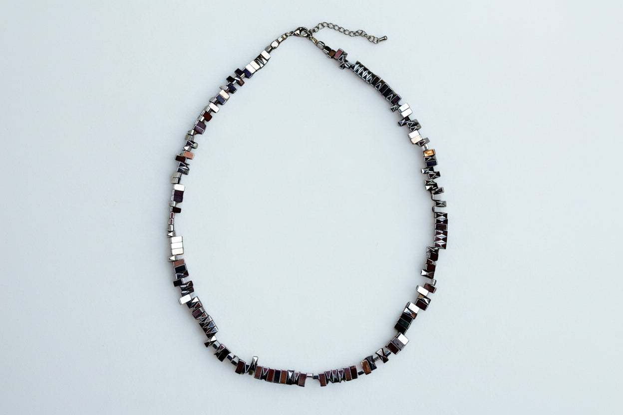 Hematito vėrinys ‘Argent’