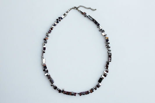 Hematito vėrinys ‘Argent’